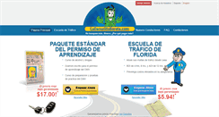Desktop Screenshot of laescuelitabarata.com